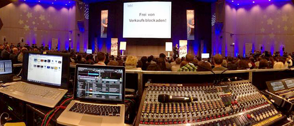 Veranstaltungstechnik, Eventservice in Berlin, Soundtechnik